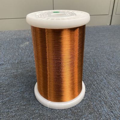 Hot Air Direct Weldable Enameled Copper Wires  0.17mm For Magnetic Induction Coils