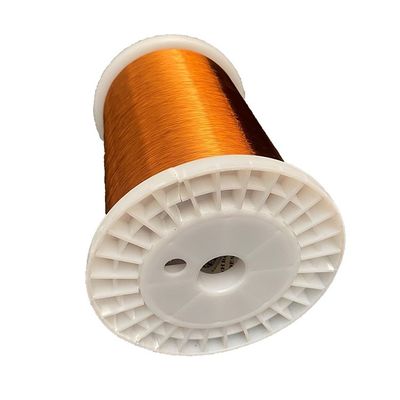Hot Air Direct Weldable Enameled Copper Wires  0.17mm For Magnetic Induction Coils